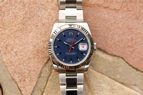 rolex 116264 blue|rolex turn o graph investment.